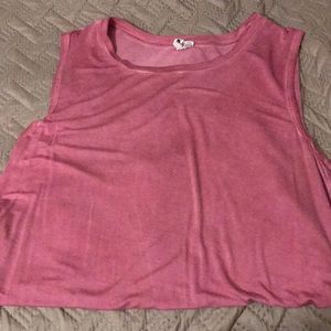 Cable & Gauge Sleeveless tunic T-shirt